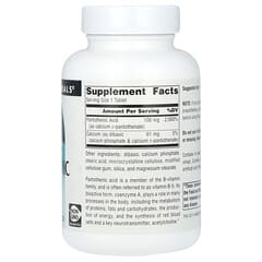 Source Naturals, Pantothenic Acid, 100 mg, 250 Tablets