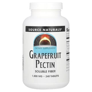 Source Naturals, грейпфрутовый пектин, 1000 мг, 240 таблеток (333 мг в 1 таблетке)