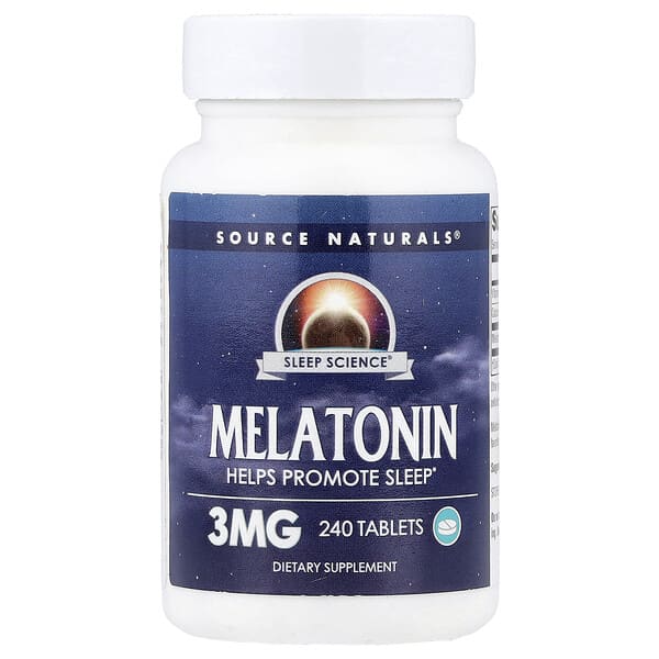 Sleep Science®, Melatonin, 3 mg, 240 Tablets
