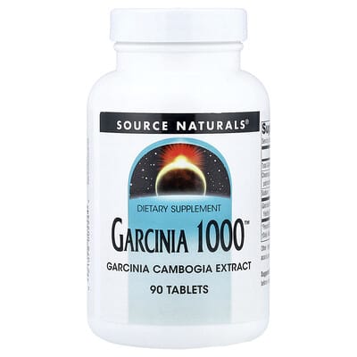 Source Naturals, Garcinia Cambogia 1000, 90 Tablets