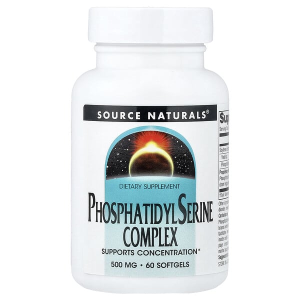 Source Naturals Phosphatidyl Serine Complex, 60 Softgels