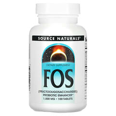 Source Naturals, FOS, 1.000 mg, 100 Tabletten