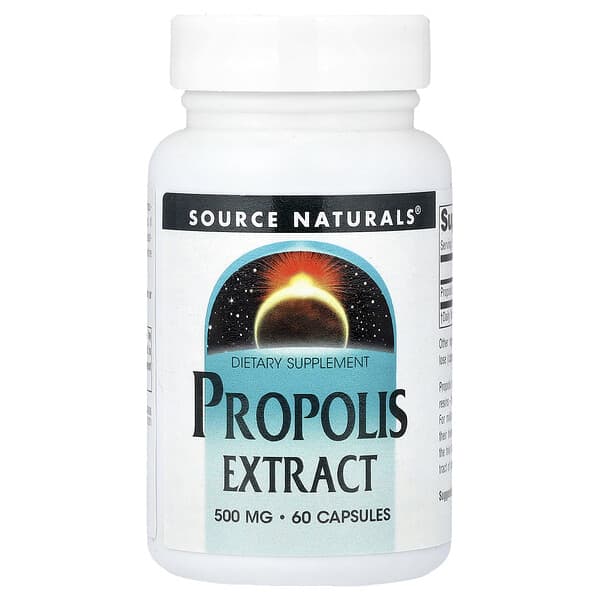 Source Naturals Propolis Extract, 500 mg, 60 Capsules