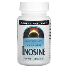 Source Naturals, Athletic Series, Inosina, 500 mg, 60 Comprimidos