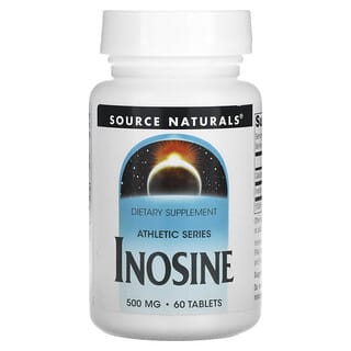 Source Naturals, Athletic Series, Inosine, 500 mg, 60 Tablets
