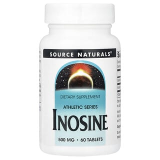 Source Naturals, Athletic Series, 이노신, 500mg, 60정