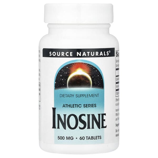 Source Naturals, Athletic Series, Inosine, 60 Tablets
