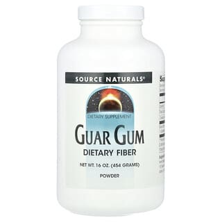 Source Naturals, Gomme de guar, Poudre, 454 g