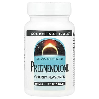 Source Naturals, Pregnenolone Cherry, 10 mg, 120 Lozenges
