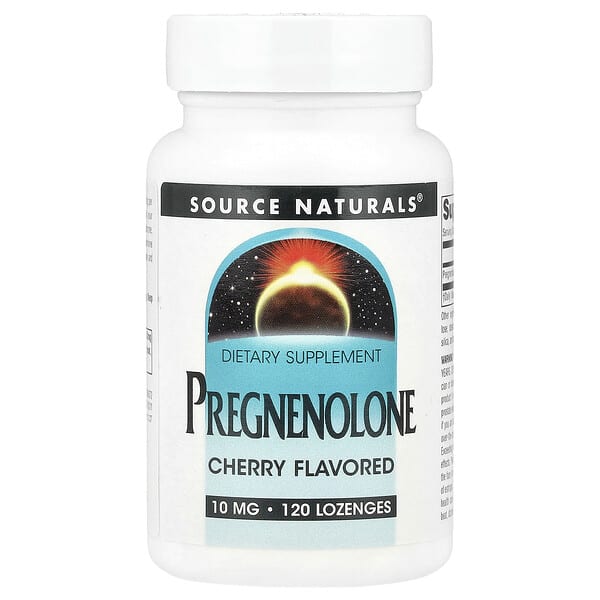 Pregnenolone, Cherry, 10 mg, 120 Lozenges