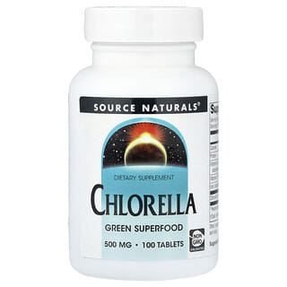 Source Naturals, Chlorella, 100 de comprimate