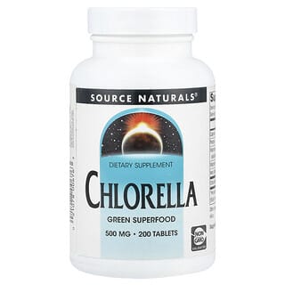 Source Naturals, Chlorella, 500 mg, 200 Tabletten