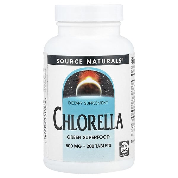 Chlorella, 200 Tablets