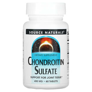 Source Naturals, Sulfato de Condroitina, 400 mg, 60 Tabletas