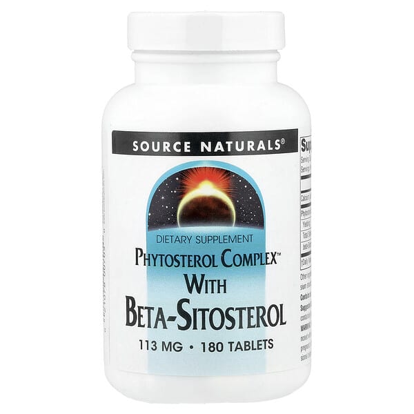 Source Naturals, Phytosterol Complex™ con beta-sitosterol, 180 comprimidos (113 mg por comprimido)