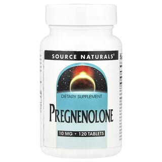 Source Naturals, Pregnenolon, 10 mg, 120 tablet