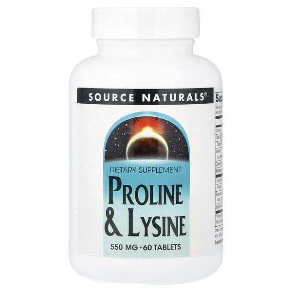Proline & Lysine, 60 Tablets
