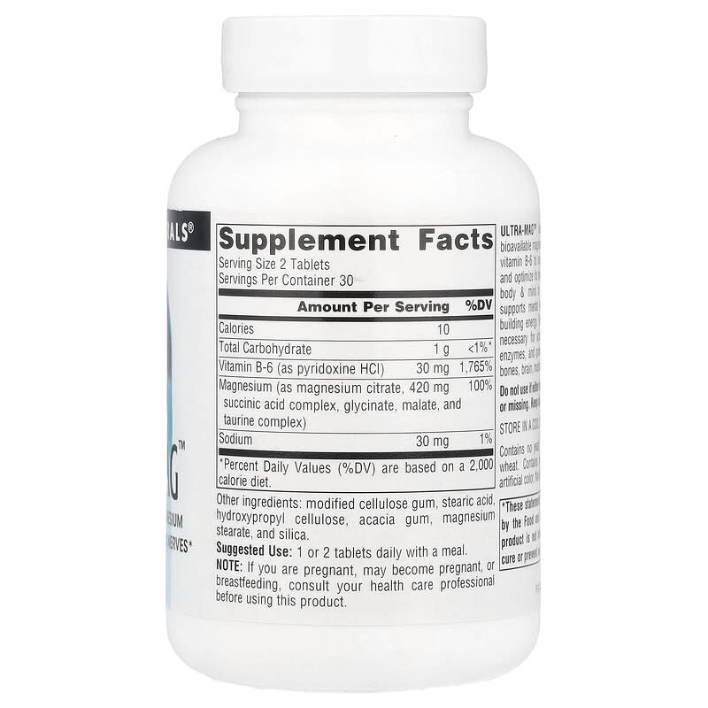 Купить Source Naturals, Ultra-Mag, 60 таблеток