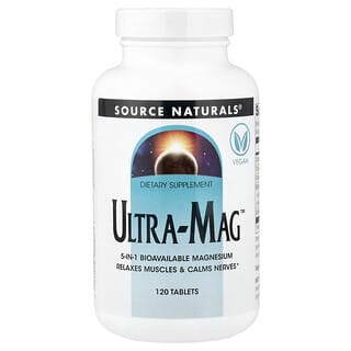 Source Naturals, Ultra-Mag™, комплекс магния,120 таблеток