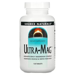 Source Naturals, Ultra-Mag, 120 comprimés