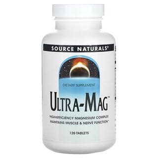 Source Naturals, Ultra-Mag บรรจุ 120 เม็ด
