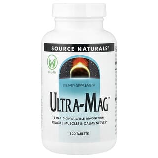 Source Naturals, Ultra-Mag, 120 Tablet