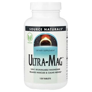 Source Naturals, Ultra-Mag, 120 comprimidos