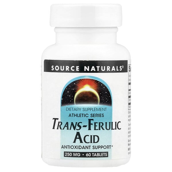 Athletic Series, Trans-Ferulic Acid, 60 Tablets