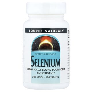 Source Naturals, Selenium, 200 mcg, 120 Tablets