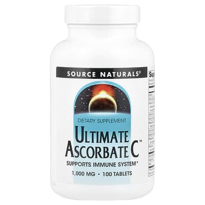 Source Naturals, Ultimate Ascorbate C™, 100 Tablets