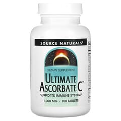 Source Naturals, Ultimate Ascorbate C, 1,000 mg, 100 Tablets