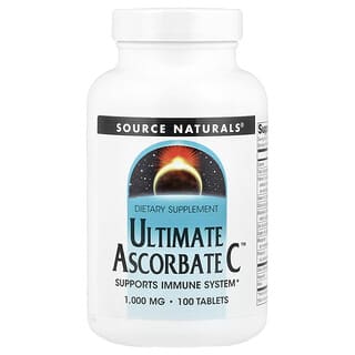 Source Naturals, 얼티메이트 아스코르브산 C, 1000 mg, 100 타블렛