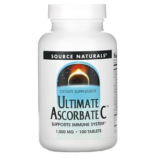 Source Naturals, Ultimate Ascorbate C, 1000 мг, 100 таблеток