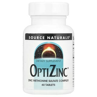 سورس ناتورالز‏, OptiZinc® ، 60 قرصًا