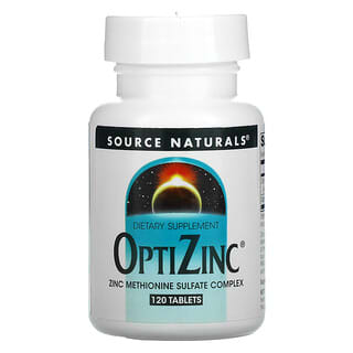 Source Naturals, OptiZinc 鋅片，120 片