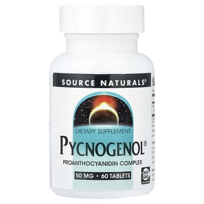 Source Naturals, Pycnogenol® , 50 mg, 60 Tablets