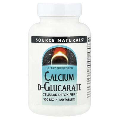 Source Naturals, Calcium D-Gluconate, 1,000 mg, 120 Capsules (500 mg each)