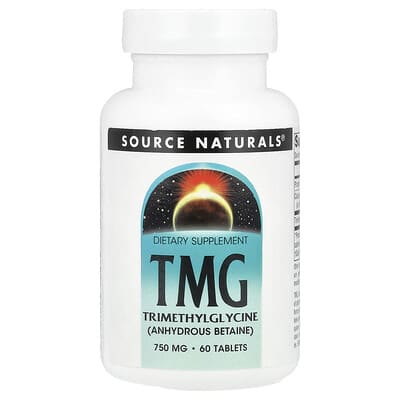Source Naturals, Trimethylglycine, 60 Tablets