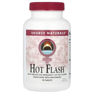 Source Naturals, Hot Flash（ホットフラッシュ）、タブレット90粒