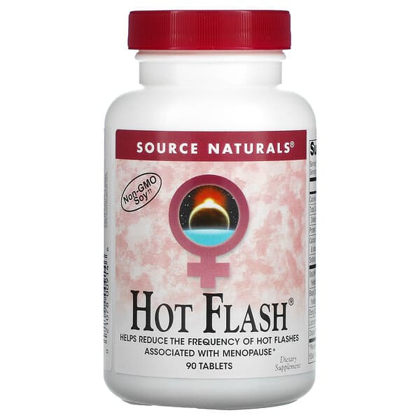 Source Naturals, Hot Flash, 90 Tablets