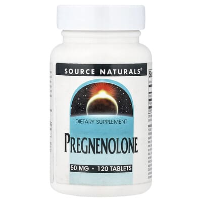 Source Naturals, Pregnenolone, 50 mg, 120 Tablets