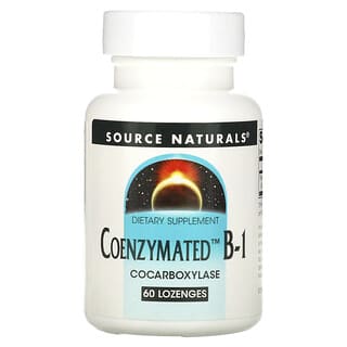 Source Naturals, Coenzymée B-1, 60 pastilles