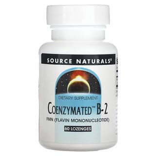 Source Naturals, Coenzymated™（コエンザイメイテッド）B2、60粒