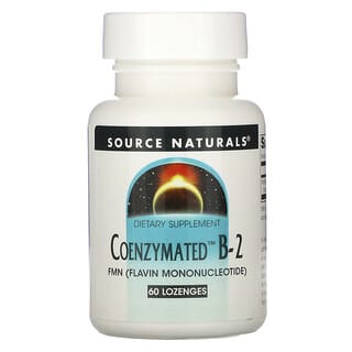 Source Naturals, ферментированный витамин B-2, 60 мг, 120 пастилок