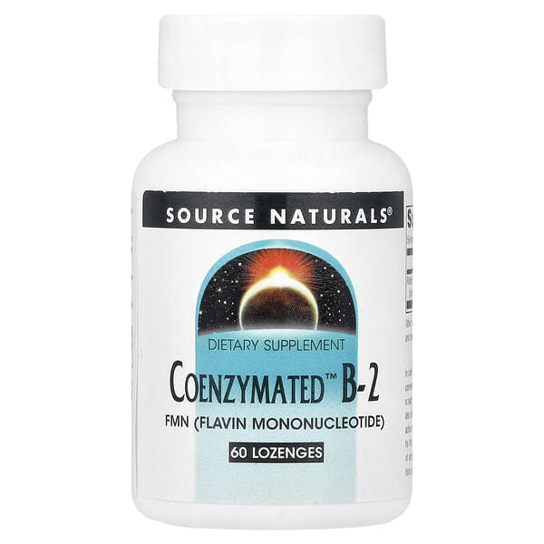 Source Naturals, Coenzymated™ B-2, 사탕 정제 60정(사탕 정제 1정당 18mg)