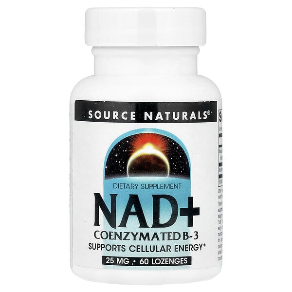 NAD+, Coenzymated B-3, 60 Lozenges