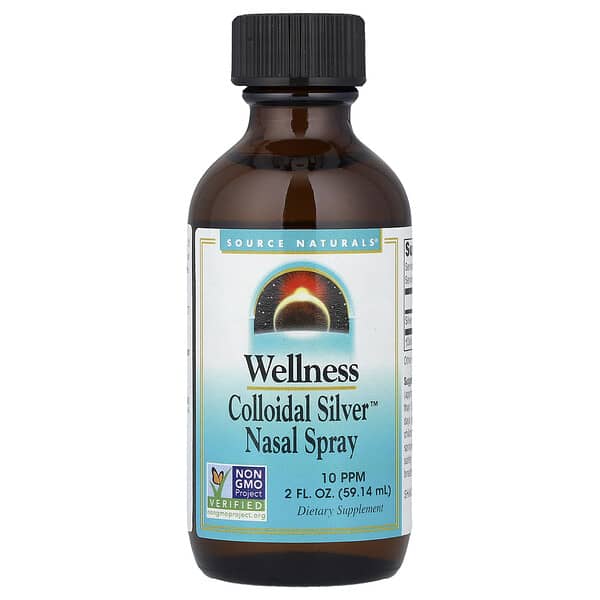 Wellness, Colloidal Silver™ Nasal Spray, 2 fl oz (59.14 ml)