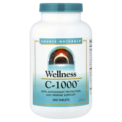 Source Naturals, Wellness C-1000™, 200 Tablets