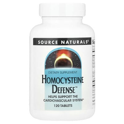 Source Naturals, Homocysteine ​​Defense™, 120 Tablets