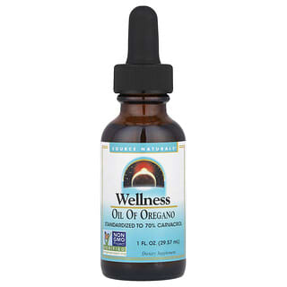 Source Naturals, Wellness, Aceite de orégano, 29,57 ml (1 oz. Líq.)